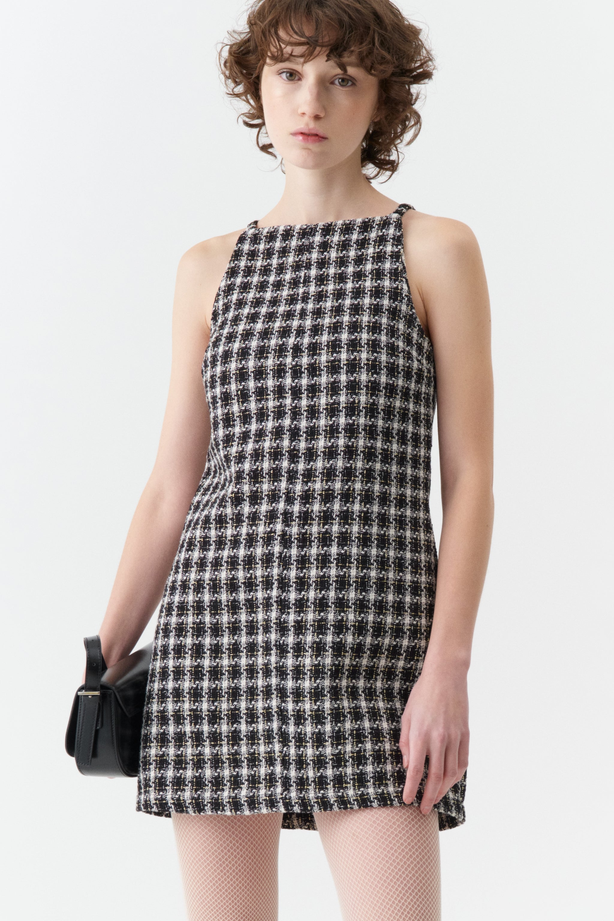 MINI ABITO IN TWEED LUMINA