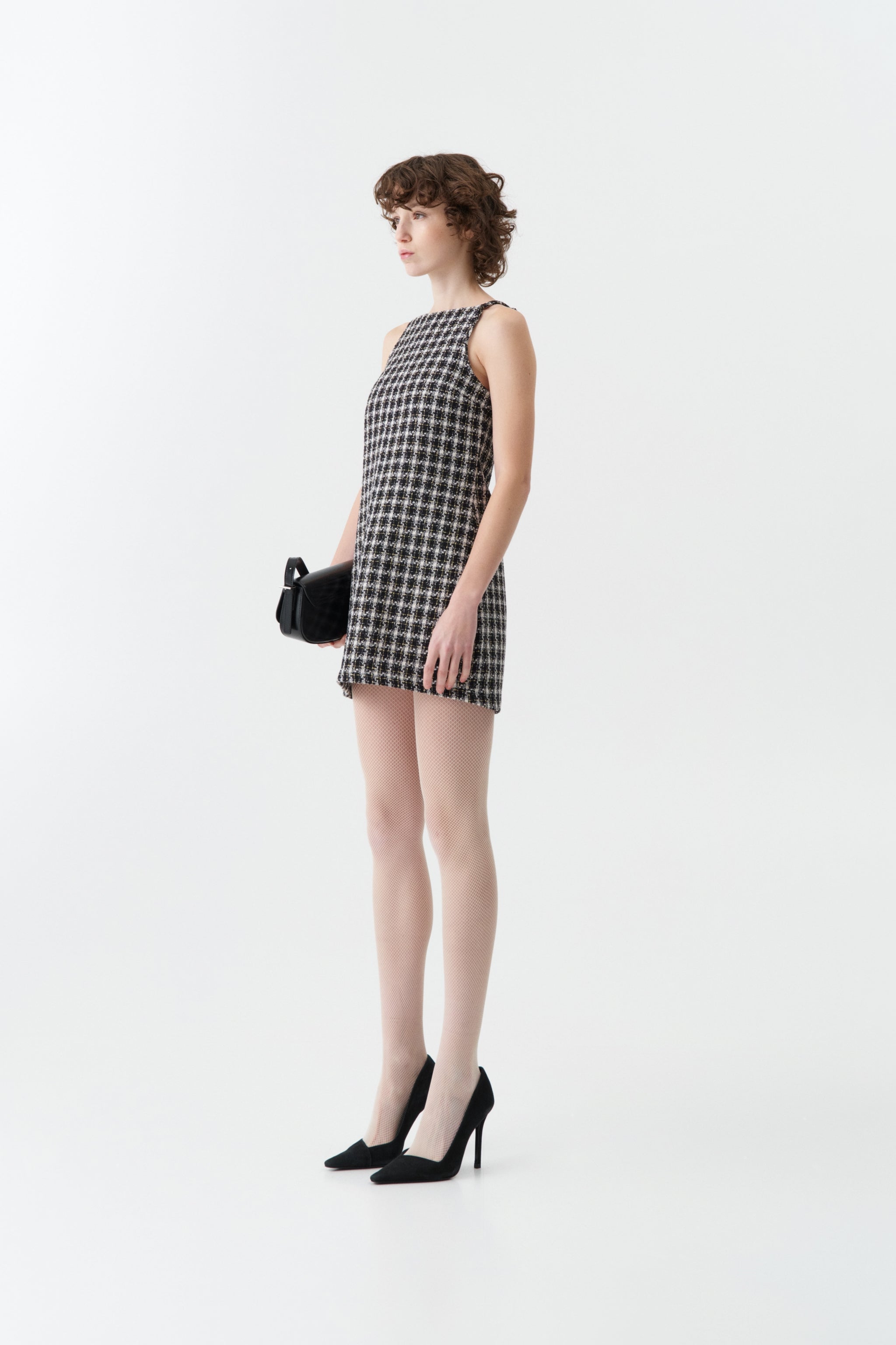 MINI ABITO IN TWEED LUMINA