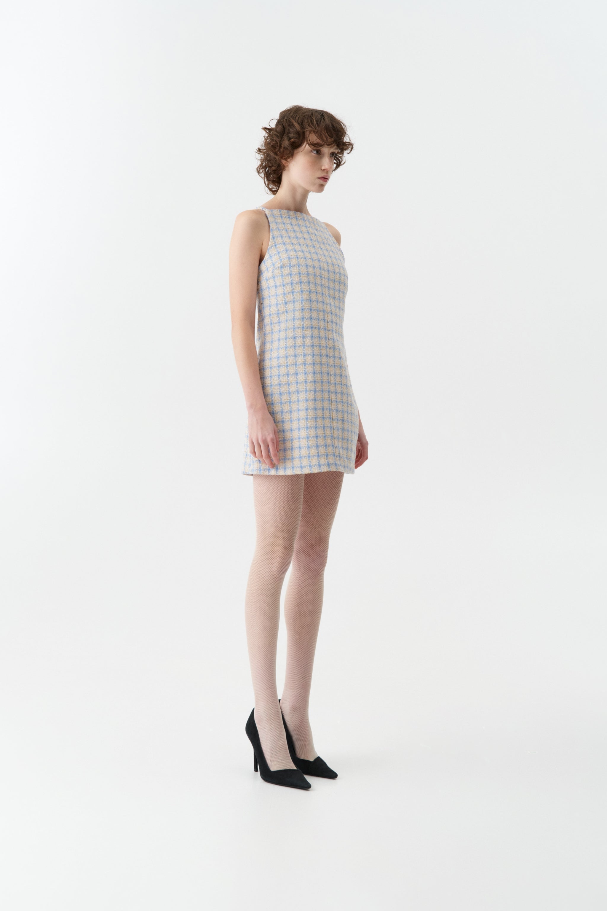 MINI ABITO IN TWEED LUMINA